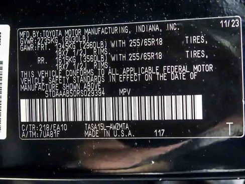 Used 2024 Toyota Grand Highlander AWD image 28