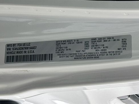 Used 2022 Jeep Wrangler Unlimited Sport AWD/4WD image 12