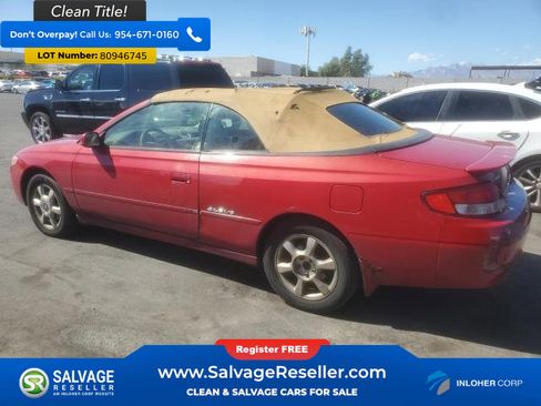 Used 2000 Toyota Solara Convertible image 3