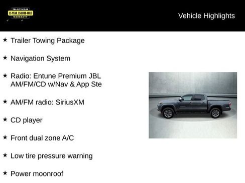 Used 2016 Toyota Tacoma Limited w/ Towing Package image 10