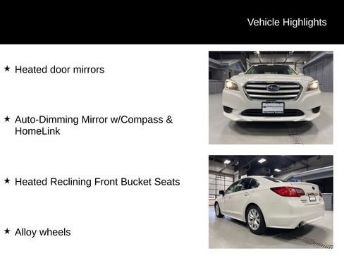 Used 2017 Subaru Legacy 2.5i Premium AWD/4WD image 13