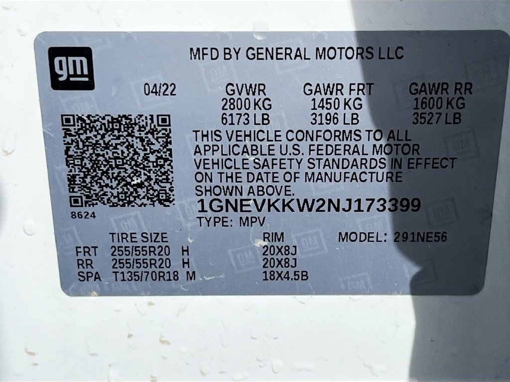 Used 2022 Chevrolet Traverse Premier AWD/4WD image 35