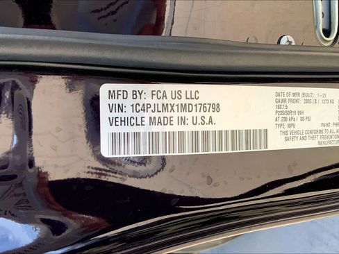 Used 2021 Jeep Cherokee Latitude Lux 80th Anniv w/ Quick Order Package 26U 80TH FWD image 33