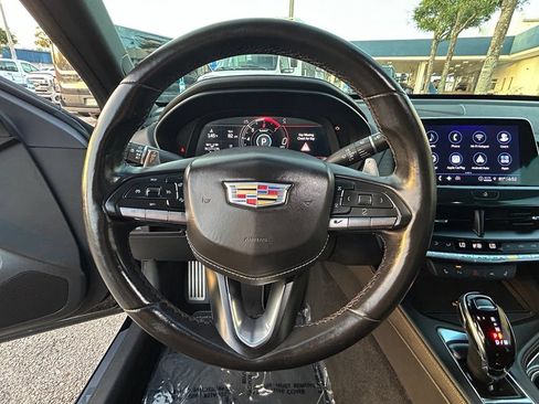 Used 2023 Cadillac CT4 V w/ Technology Package RWD image 14