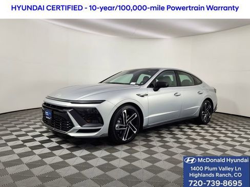 Certified 2025 Hyundai Sonata N Line FWD image 1