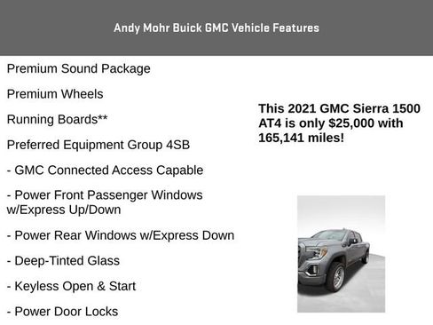 Used 2021 GMC Sierra 1500 AT4 image 8