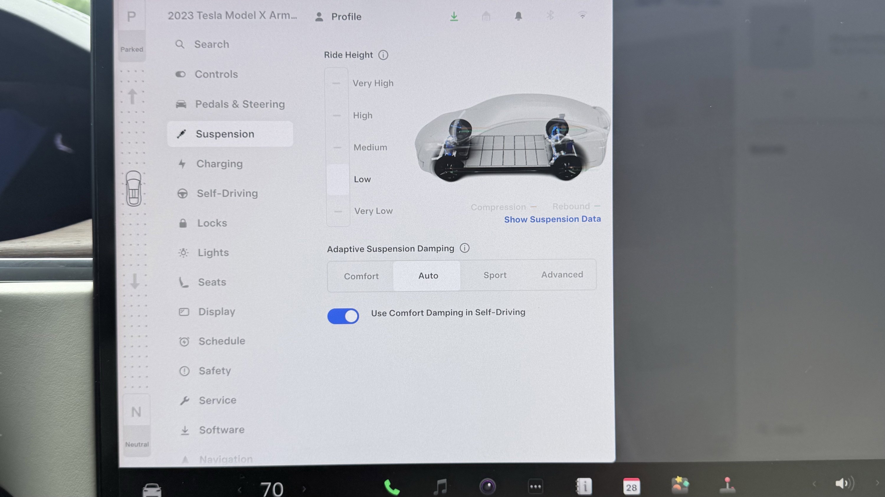 Used 2023 Tesla Model X AWD/4WD image 91