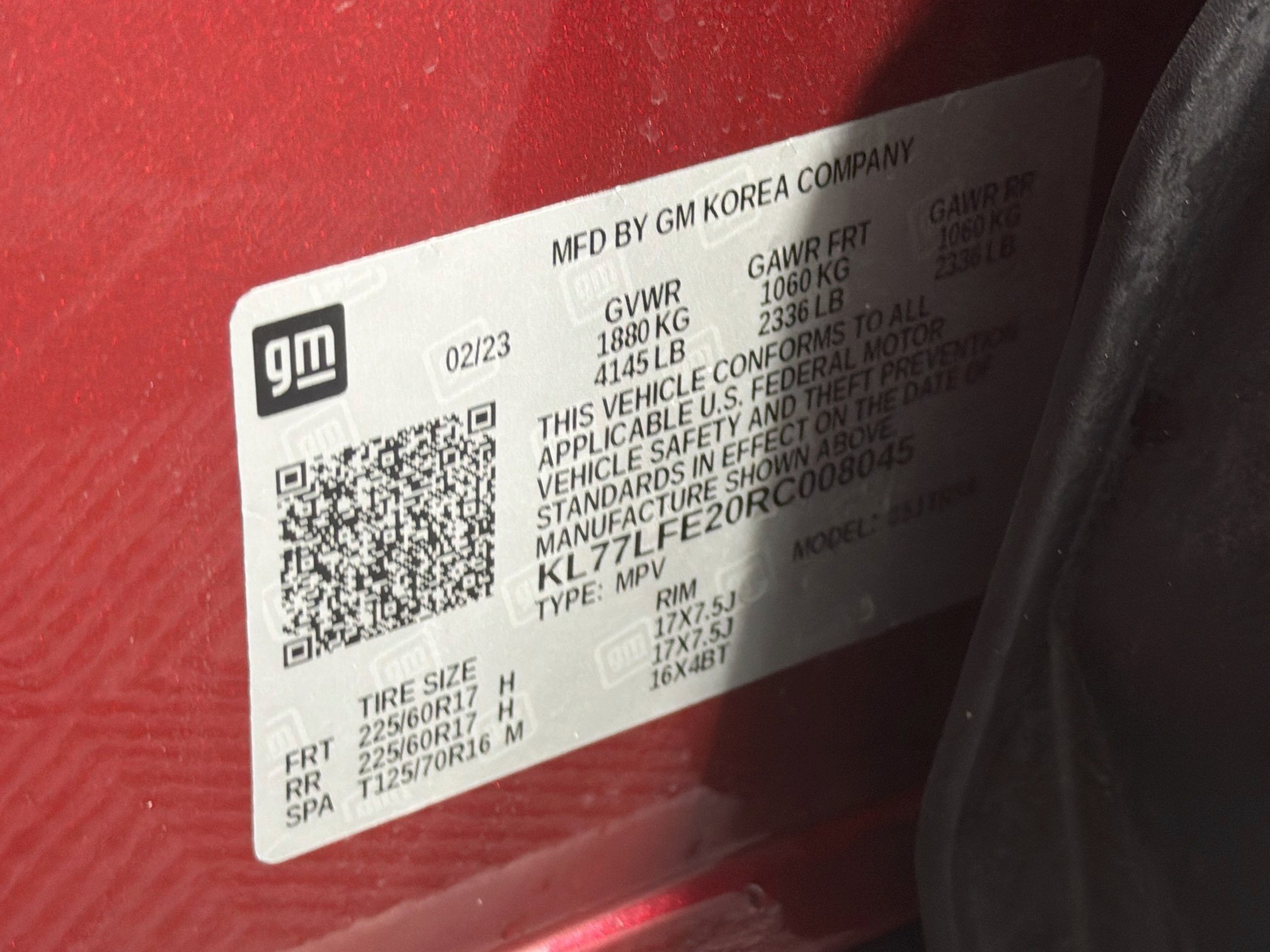Used 2024 Chevrolet Trax LS w/ LS Convenience Package FWD image 12