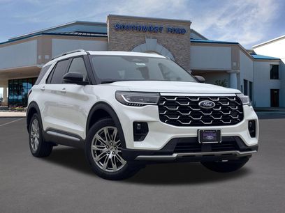 New 2026 Ford Explorer Platinum