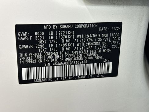 Used 2025 Subaru Ascent Premium image 34