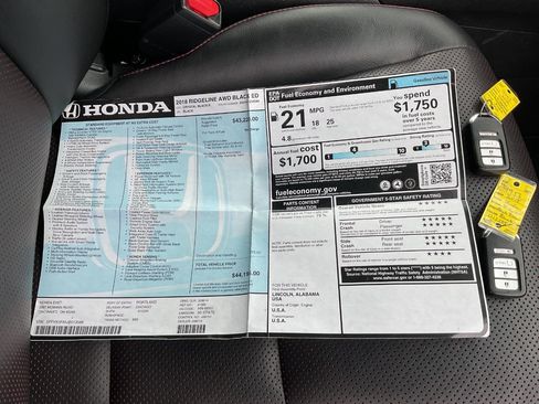 Used 2018 Honda Ridgeline Black Edition image 43