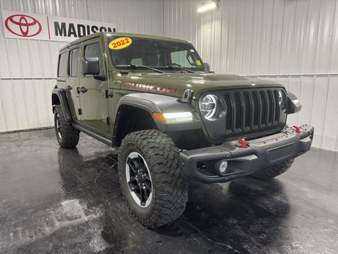 Used 2022 Jeep Wrangler Unlimited Rubicon w/ Steel Bumper Group image 8