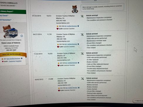 Used 2011 Toyota Corolla S image 17