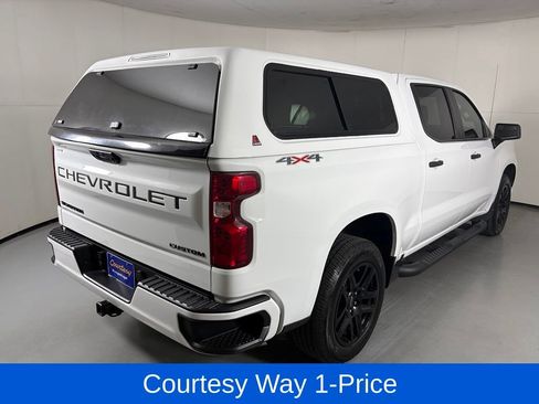 Used 2023 Chevrolet Silverado 1500 Custom w/ LPO, Dark Essentials Package AWD/4WD image 11
