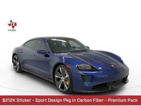 Used 2021 Porsche Taycan Turbo S AWD/4WD image 1
