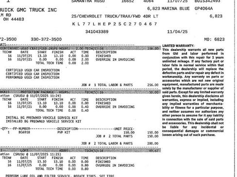 Certified 2025 Chevrolet Trax LT w/ LT Convenience Package image 5