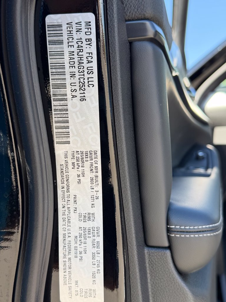 New 2026 Jeep Grand Cherokee Laredo X AWD/4WD image 23
