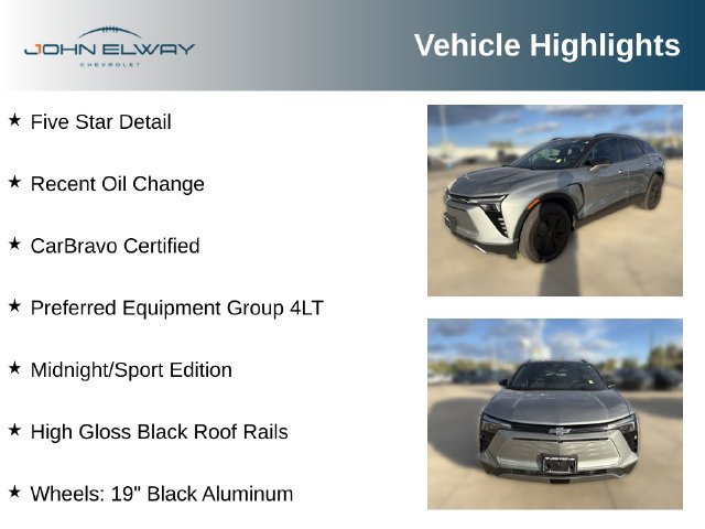 Used 2025 Chevrolet Blazer EV LT w/ Midnight/Sport Edition AWD/4WD image 4