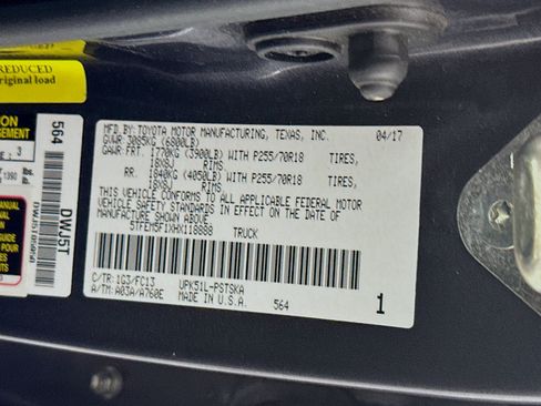 Used 2017 Toyota Tundra SR5 w/ SR5 Upgrade Package RWD image 37