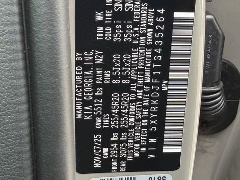 New 2026 Kia Sorento SX Prestige image 34