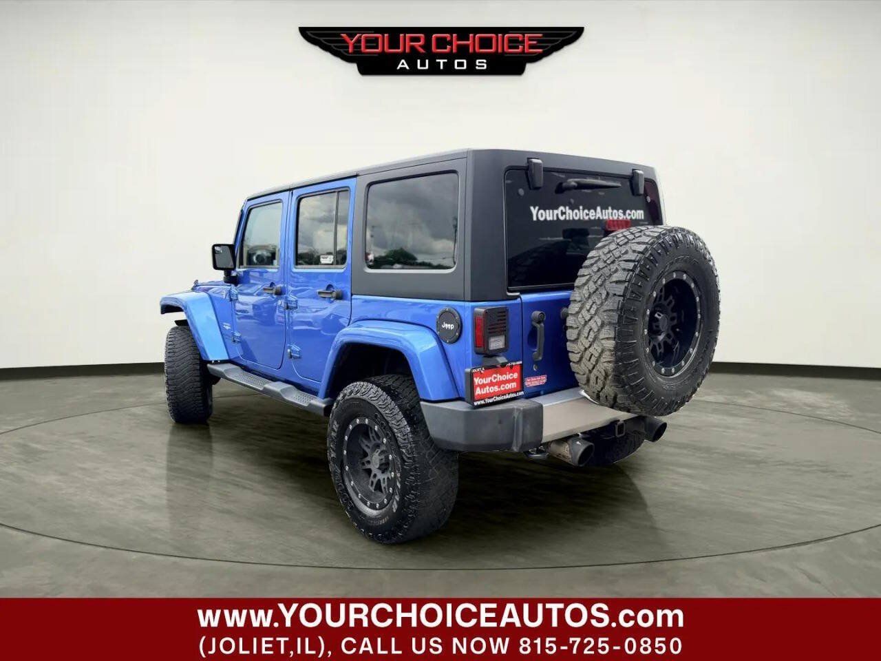 Used 2015 Jeep Wrangler Unlimited Sahara w/ Max Tow Package AWD/4WD image 3