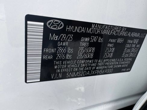 Used 2023 Hyundai Santa Fe SEL AWD/4WD image 39