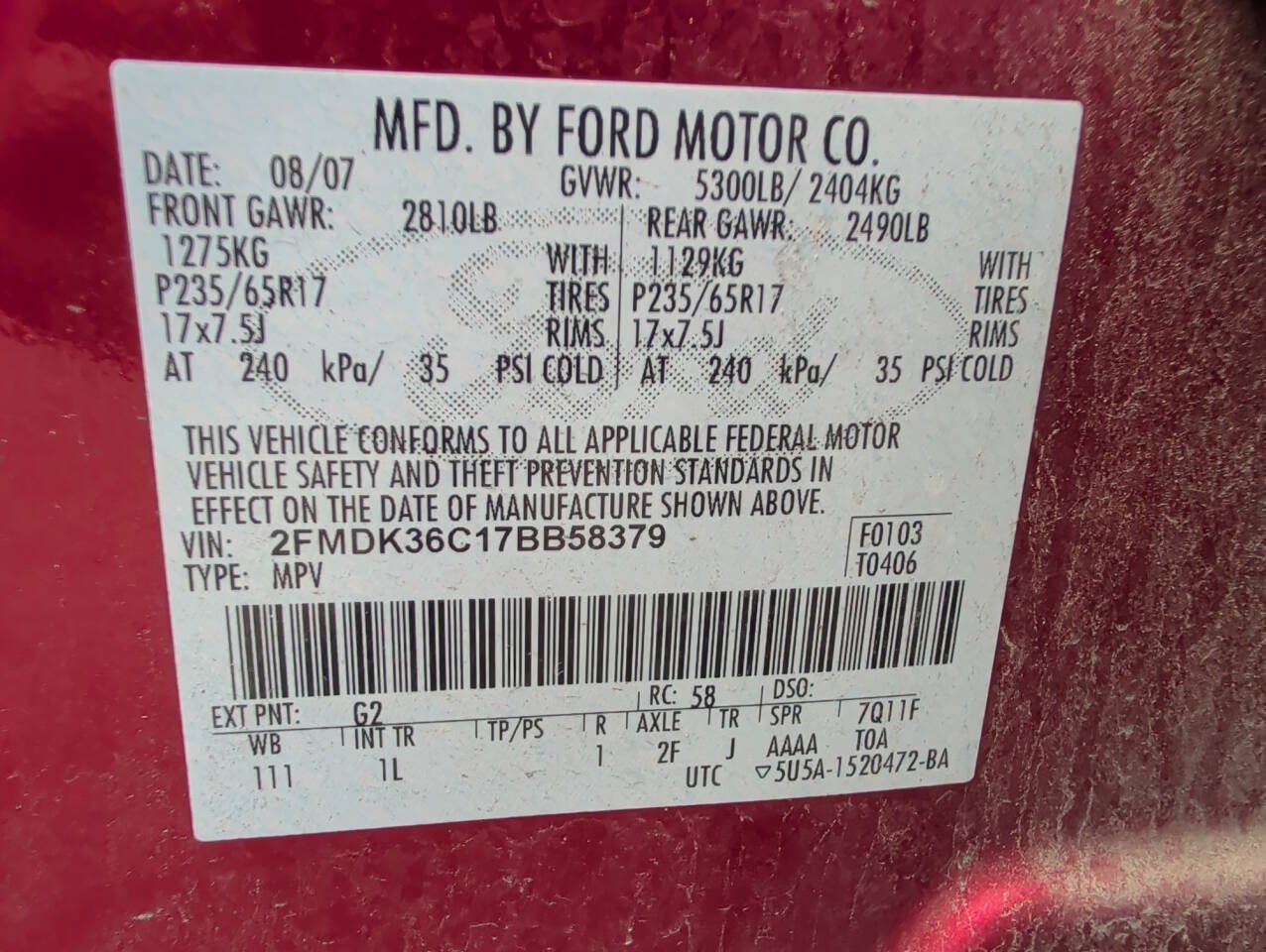 Used 2007 Ford Edge SE FWD image 41