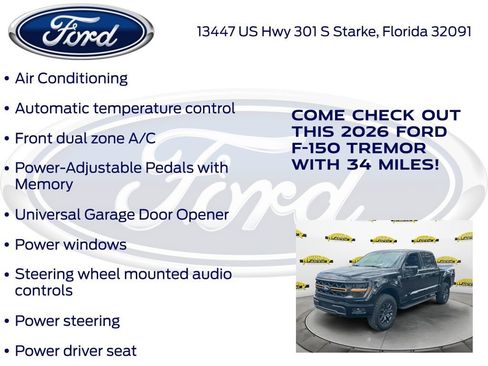 New 2026 Ford F150 Tremor AWD/4WD image 30