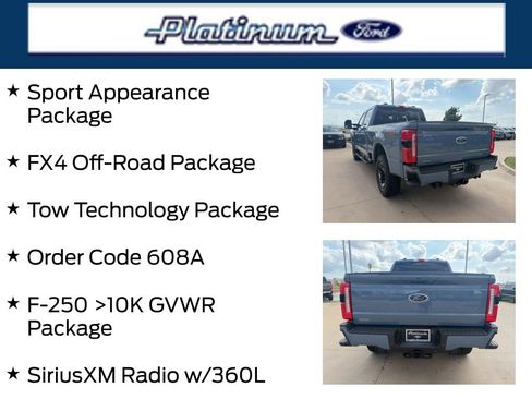 Used 2023 Ford F250 Lariat w/ Sport Appearance Package AWD/4WD image 22