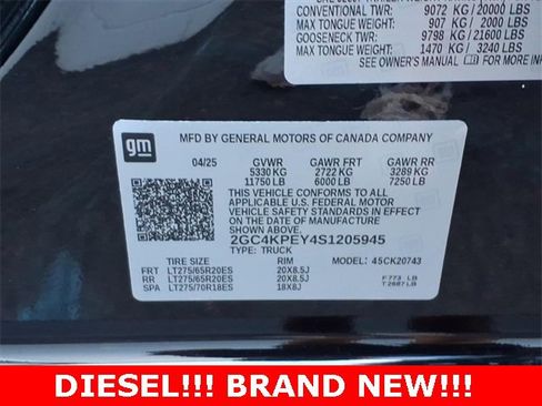 Used 2025 Chevrolet Silverado 2500 LTZ w/ LTZ Plus Package image 19