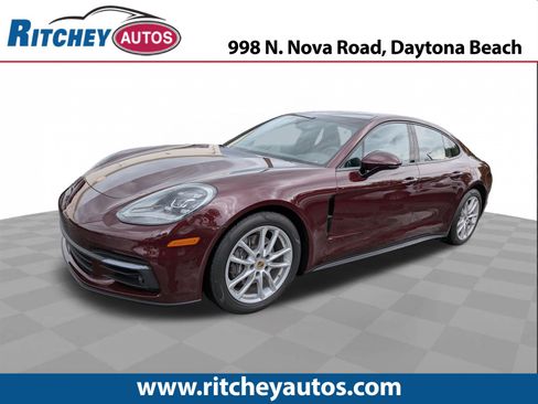 Used 2019 Porsche Panamera 4 AWD/4WD image 1
