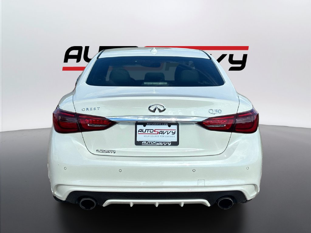 Used 2022 INFINITI Q50 Sensory w/ All Weather Package RWD image 6