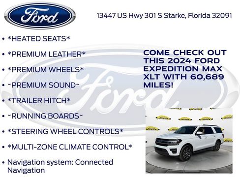 Certified 2024 Ford Expedition Max XLT image 15