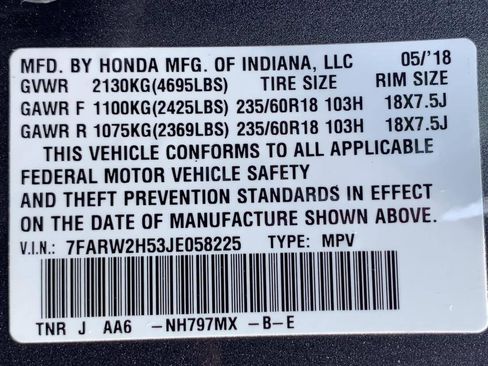 Used 2018 Honda CR-V EX image 44