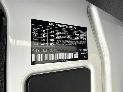 New 2025 Mercedes-Benz Sprinter 3500 image 18