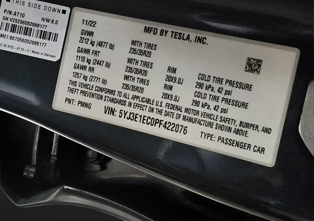 Used 2023 Tesla Model 3 Performance AWD/4WD image 10