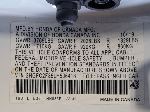 Used 2020 Honda Civic Sport image 33