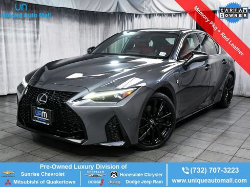 Used 2023 Lexus IS 350 F Sport w/ Memory Package AWD/4WD image 1
