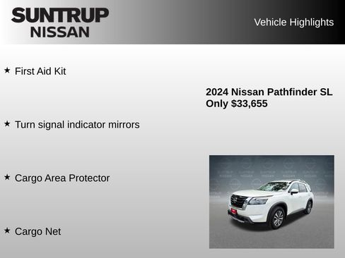 Used 2024 Nissan Pathfinder SL w/ Cargo Package AWD/4WD image 16