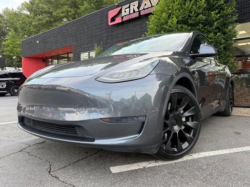 Used 2020 Tesla Model Y Long Range AWD/4WD image 2