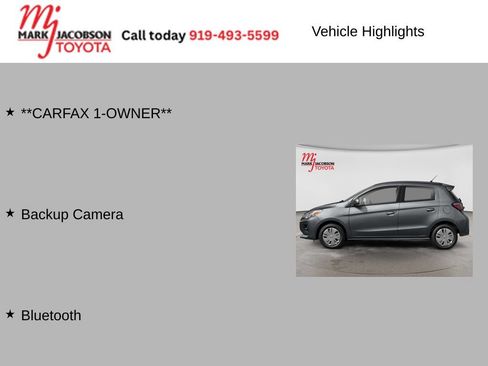 Used 2024 Mitsubishi Mirage ES FWD image 6