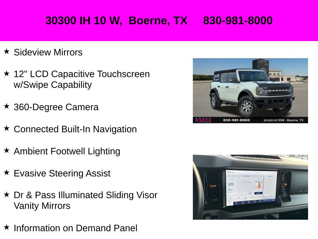 Used 2021 Ford Bronco Badlands AWD/4WD image 34