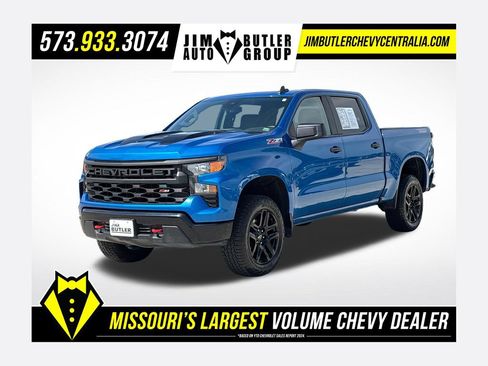 Used 2022 Chevrolet Silverado 1500 Custom Trail Boss AWD/4WD image 1