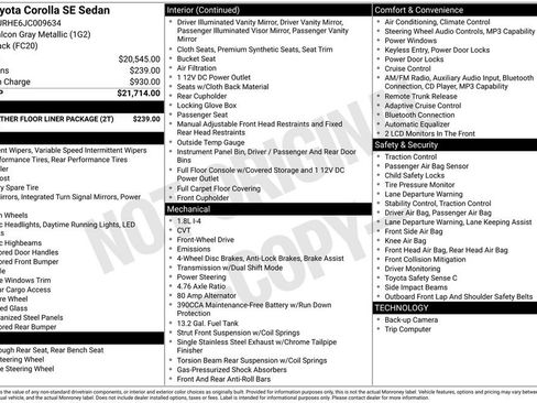 Used 2018 Toyota Corolla SE image 2