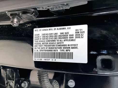 Used 2021 Honda Passport Touring image 18