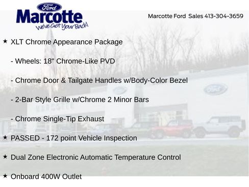Certified 2023 Ford F150 XLT w/ Equipment Group 302A High AWD/4WD image 24