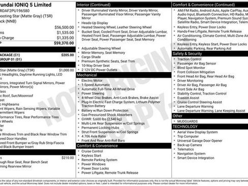 Used 2023 Hyundai Ioniq 5 Limited w/ Cargo Package image 4