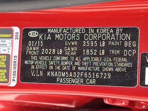Used 2015 Kia Rio LX FWD image 25