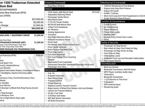 Used 2023 RAM 1500 Tradesman RWD image 32