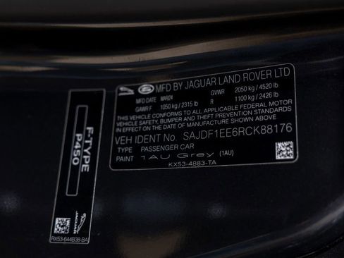 Used 2024 Jaguar F-TYPE R-Dynamic RWD image 48